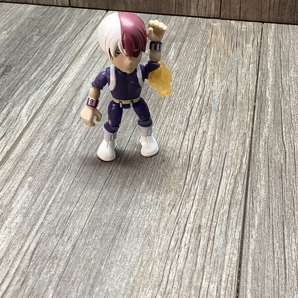 My Hero Academia SHOTO TODOROKI Vinyl Action Figurine Bendable Joints - Picture 2 of 9